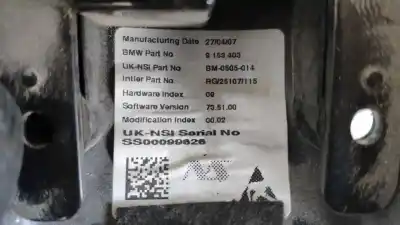 Peça sobressalente para automóvel em segunda mão quadrante por bmw mini (r56) 1.6 16v diesel cat referências oem iam 9153403  