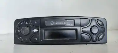 İkinci el araba yedek parçası SES SISTEMI / RADYO CD için MERCEDES-BENZ CLASE C (W203) BERLINA  OEM IAM referansları A2038200186  