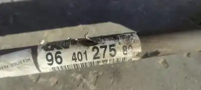 Second-hand car spare part front left transmission for citroen c3 motor 1.1 ltr. - 44 kw oem iam references 9640127580  