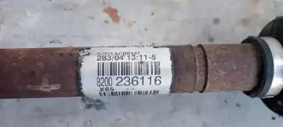 Second-hand car spare part front right transmission for renault clio ii fase i (b/cb0) 1.5 dci (b/cb08) oem iam references 8200236116  