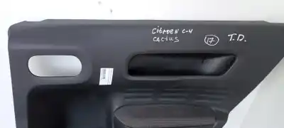 Peça sobressalente para automóvel em segunda mão forra / revestimento da porta traseira direita por citroen c4 cactus live referências oem iam   