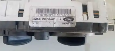 Peça sobressalente para automóvel em segunda mão comando de sofagem (chauffage / ar condicionado)  por ford focus berlina (cap) 1.6 tdci cat referências oem iam 3m5t19980ad  69607324