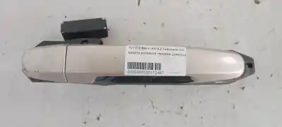 Автозапчасти б/у задняя правая наружная ручка за toyota rav 4 (a3) 2.2 turbodiesel cat ссылки oem iam 