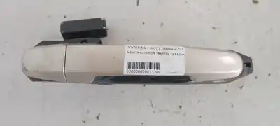 Peça sobressalente para automóvel em segunda mão puxador exterior traseiro direito por toyota rav 4 (a3) 2.2 turbodiesel cat referências oem iam 