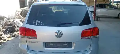 Peça sobressalente para automóvel em segunda mão porta da mala / tampa traseira por volkswagen touareg (7la) 2.5 tdi referências oem iam 