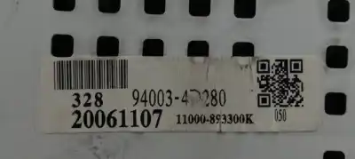 Peça sobressalente para automóvel em segunda mão quadrante por kia carnival 2.9 crdi cat referências oem iam 940034d280  20061107