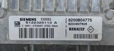 Peça sobressalente para automóvel em segunda mão centralina de motor uce por renault scenic ii 1.5 dci diesel referências oem iam 8200804775  