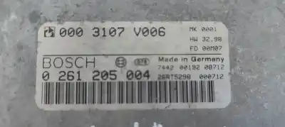 Second-hand car spare part ecu engine control for smart coupe 0.6 turbo cat oem iam references 0003107v006  0261205004