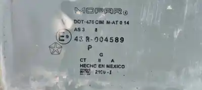 Peça sobressalente para automóvel em segunda mão vidro traseiro esquerdo por dodge journey 2.0 16v crd cat referências oem iam   
