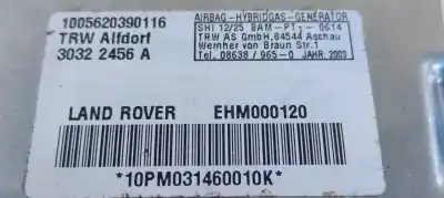 Автозапчастина б/у передня права бічна подушка безпеки для land rover range rover (lm) td6 vogue посилання на oem iam 30322456a  