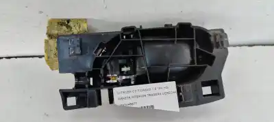 Автозапчастина б/у внутрішня задня права ручка для citroen c3 picasso exclusive посилання на oem iam 9683446577  