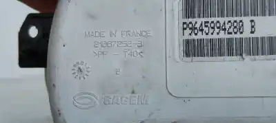 Second-hand car spare part dashboard for citroen c3 motor 1.4 ltr. - 50 kw hdi oem iam references p9645994280b  