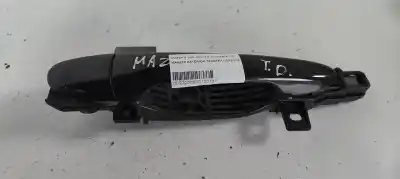 Peça sobressalente para automóvel em segunda mão puxador exterior traseiro direito por mazda 6 lim. (gh) 2.0 turbodiesel cat referências oem iam 