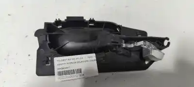 Автозапчасти б/у левая передняя внутренняя ручка за peugeot 307 cc (s1) 2.0 ссылки oem iam 9643604577  