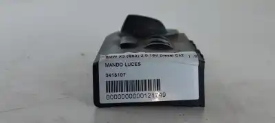 Second-hand car spare part headlights switch for bmw x3 (e83) 2.0 16v diesel cat oem iam references 3415107  