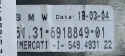 Peça sobressalente para automóvel em segunda mão comutador de luzes por bmw serie 7 (e65/e66) 3.0 turbodiesel cat referências oem iam 6131691884901  
