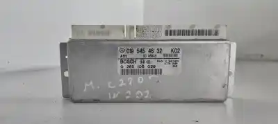 Second-hand car spare part ABS CONTROL UNIT for MERCEDES-BENZ CLASE C (W202) BERLINA  OEM IAM references 0195454632  
