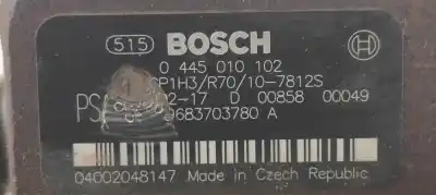 Pezzo di ricambio per auto di seconda mano pompa diniezione per citroen berlingo 1.6 16v hdi riferimenti oem iam 0445010102  