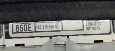 Peça sobressalente para automóvel em segunda mão quadrante por audi a6 berlina (4b2) 2.5 v6 24v tdi referências oem iam 4b0919860e  