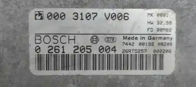 Second-hand car spare part ecu engine control for smart coupe 0.6 turbo cat oem iam references 0261205004  