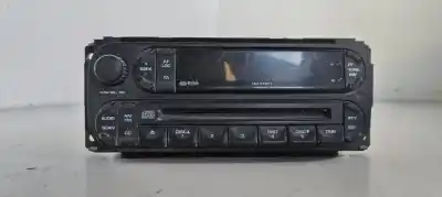 Second-hand car spare part audio system / radio cd for chrysler voyager (rg) 2.8 crd lx oem iam references p05091610ab
