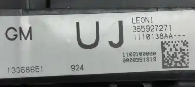 Second-hand car spare part fuse box unit for opel astra j lim. selective oem iam references 365927271  