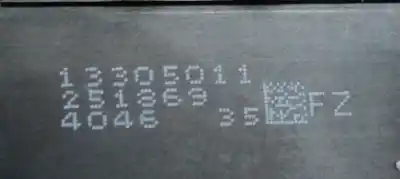 Second-hand car spare part left front power window switch for opel astra j lim. selective oem iam references 13305011  