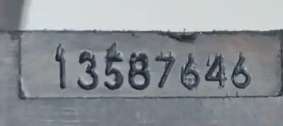 Second-hand car spare part trunk lock for opel astra j lim. selective oem iam references 13587646  