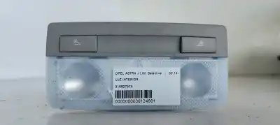 Автозапчастина б/у внутрішне світло для opel astra j lim. selective посилання на oem iam 316627975