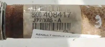 Peça sobressalente para automóvel em segunda mão transmissão dianteira esquerda por renault modus 1.5 dci diesel referências oem iam 8200408417  