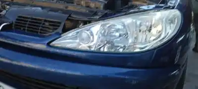 Second-hand car spare part LEFT HEADLIGHT for PEUGEOT 206  OEM IAM references 9628666880  