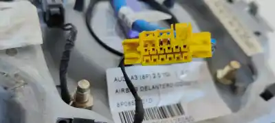Peça sobressalente para automóvel em segunda mão airbag dianteiro esquerdo por audi a3 (8p) motor 2.0 ltr. - 103 kw tdi referências oem iam 8p0880201d  