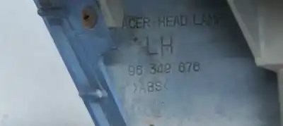 Second-hand car spare part left headlight for daewoo tacuma 1.6 cat oem iam references 96349676  