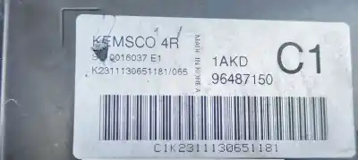 Second-hand car spare part ecu engine control for daewoo tacuma sx-plus oem iam references 96487150  