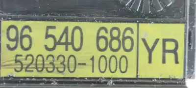 Pezzo di ricambio per auto di seconda mano comando pulito per daewoo kalos (klas) 1.4 riferimenti oem iam 96540686  
