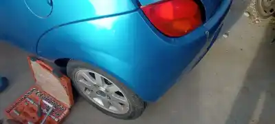 Peça sobressalente para automóvel em segunda mão para choques traseiro por ford ka (ccq) bitono referências oem iam   