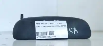 Peça sobressalente para automóvel em segunda mão puxador exterior frente direito por ford ka (ccq) bitono referências oem iam 