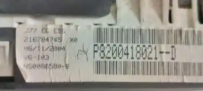 Peça sobressalente para automóvel em segunda mão quadrante por renault modus 1.4 16v referências oem iam p8200418021d  