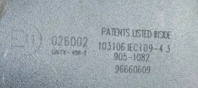 Pezzo di ricambio per auto di seconda mano specchio interno per opel antara cosmo plus 4x4 riferimenti oem iam 96660609  