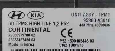 Second-hand car spare part electronic module for hyundai i30 (gd) city s oem iam references 95800a5010  