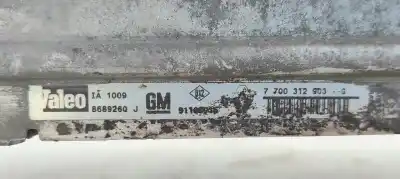 Peça sobressalente para automóvel em segunda mão intercooler por renault trafic combi (ab 4.01) passenger privilege referências oem iam 7700312903g  