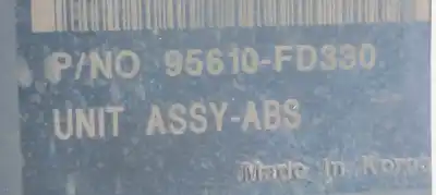 Peça sobressalente para automóvel em segunda mão abs por kia rio 1.3 cat referências oem iam 95610fd330  