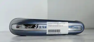 Peça sobressalente para automóvel em segunda mão puxador exterior de mala por hyundai santa fe (bm) 2.2 crdi cat referências oem iam 