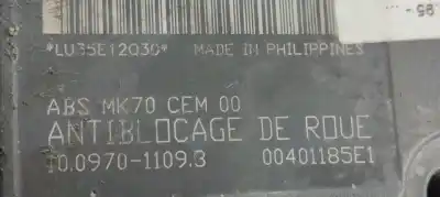 Peça sobressalente para automóvel em segunda mão abs por citroen c3 motor 1.4 ltr. - 50 kw hdi referências oem iam 10097011093  