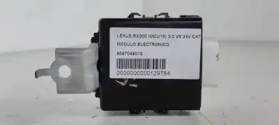 Second-hand car spare part electronic module for lexus rx300 (mcu15) luxury oem iam references 8597048010