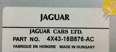 Автозапчасти б/у аудиосистема / радио cd за jaguar x-type 2.0 d executive ссылки oem iam 4x4318b876ac  