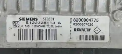 İkinci el araba yedek parçası ecu motor kontrol cihazi için renault scenic ii confort expression oem iam referansları 8200804775  