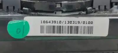 Peça sobressalente para automóvel em segunda mão comando de sofagem (chauffage / ar condicionado) por skoda octavia combi (5e5) ambition referências oem iam 5e0907044  