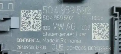 Автозапчасти б/у электронный модуль за skoda octavia combi (5e5) ambition ссылки oem iam 5q4959592  