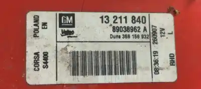 Автозапчастина б/у лівий ход ліхар для opel corsa d catch me посилання на oem iam   